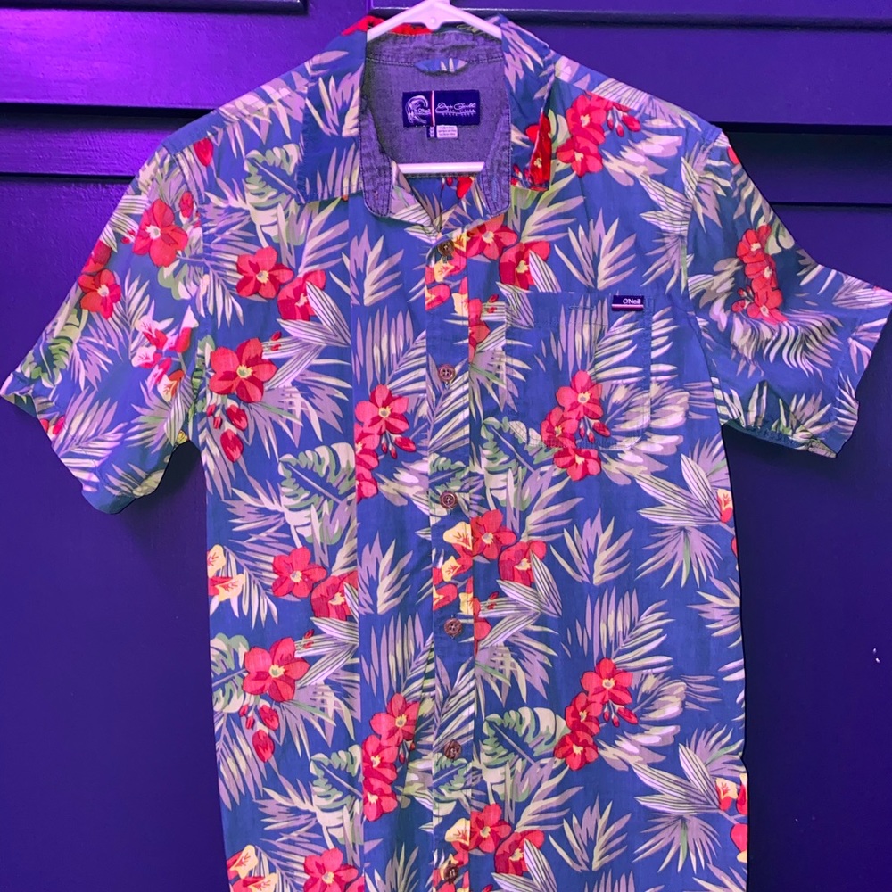 Jack O’Neil Collection Button Up Shirt🏄🏽‍♂️🌺